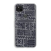 Marrakech print: Google Pixel 4a Transparant Hoesje