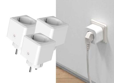 eTIGER Slimme Stekkers - WiFi Smart Plug - Set van 3 Stuks - Met Energiemonitor