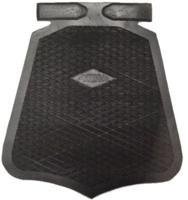 Spatlap Classic ombuig 21 x 19 cm zwart (OEM) Spatlap Classic ombuig 21 x 19 cm zwart (OEM)