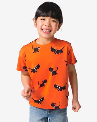 HEMA Takkie en Siepie kinder T-shirt Koningsdag oranje (oranje)