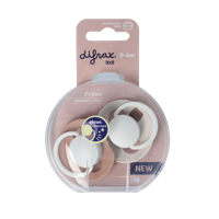 Fopspeen glow dynamic 0-6 mnd ivory/blush 2 Stuks