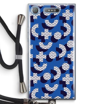 8-bit N°5: Sony Xperia XZ1 Transparant Hoesje met koord