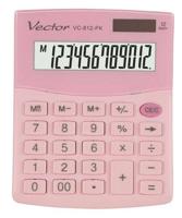 KANTOORREKENMACHINE VECTOR KAV VC-812 PK ROZE