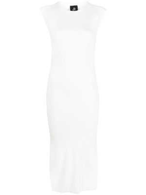 Thom Krom robe mi-longue à dos-nu - Blanc