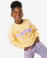 HEMA Kindersweater &apos;amour&apos; Geel (geel)