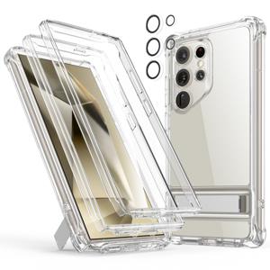 Galaxy S24 Ultra Armor Kickstand Case Clear