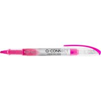 Q-CONNECT Liquid markeerstift, roze