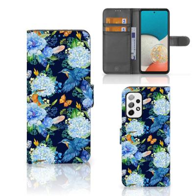 Telefoonhoesje | Met pasjeshouder | voor Samsung Galaxy A73 5G IJsvogel