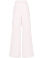 P.A.R.O.S.H. pantalon palazzo Palmer à taille élastiquée - Rose