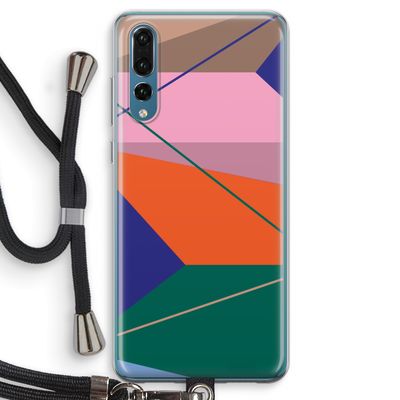 Gestalte 1: Huawei P20 Pro Transparant Hoesje met koord