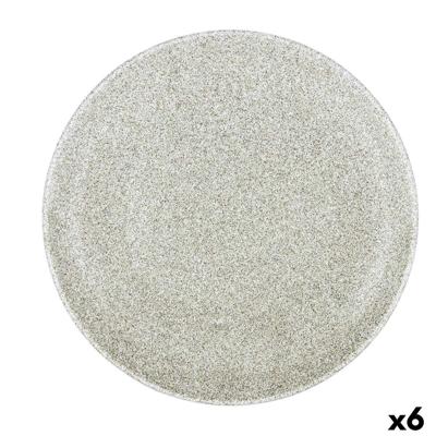 Pizzabord Bidasoa Element Hydrozero Beige Keramisch Ø 30 cm (6 Stuks)