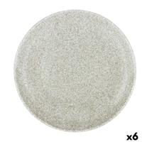 Pizzabord Bidasoa Element Hydrozero Beige Keramisch Ø 30 cm (6 Stuks)