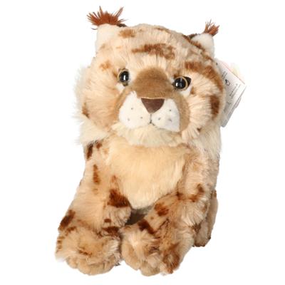 Wild Republic Knuffel Lynx - pluche - 30 cm - knuffeldier - dieren