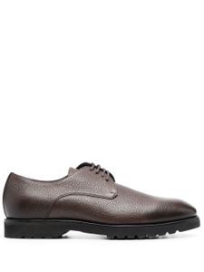 TOM FORD derbies à effet grainé - Marron