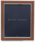 Ralph Lauren Home cadre photo Brockton en cuir - Marron