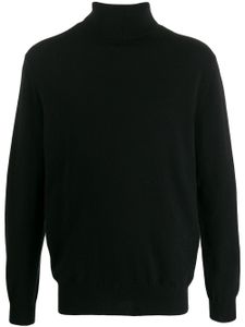 N.Peal 007 Classic Polo Neck Sweater - Noir