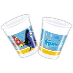 Herbruikbare bekers met plaatjes van Finding Dory 16 stuks