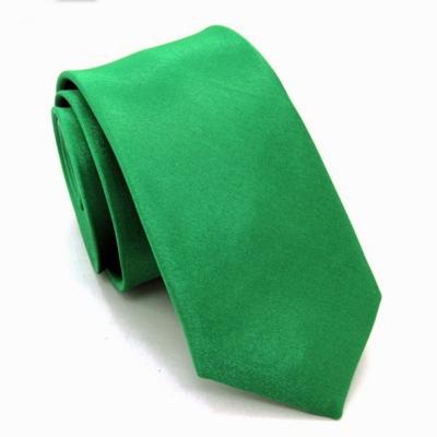 Mannen smalle casual pijl skinny stropdas slanke stropdas (routine groen)