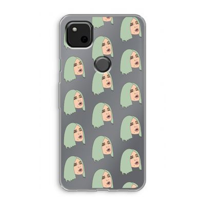 King Kylie: Google Pixel 4a Transparant Hoesje