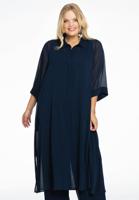 Yoek Blouse-jasje | Blauw | Maat 42/44