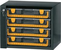 Little Jumbo 201400 Kofferkast met onderdelenkoffers | 4x 203600 - 201400 Little Jumbo 201400 Kofferkast met onderdelenkoffers | 4x 203600 - 201400