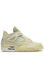 Jordan x Off-White baskets mi-montantes Air Jordan 4 Sail - Blanc