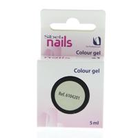 Sibel Nails Gels Colour Gel Pearl Silver 5ml