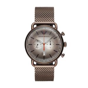 Emporio Armani Aviator roestvrij stalen HerenhorlogeAR11169