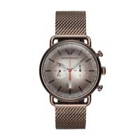Emporio Armani Aviator roestvrij stalen HerenhorlogeAR11169