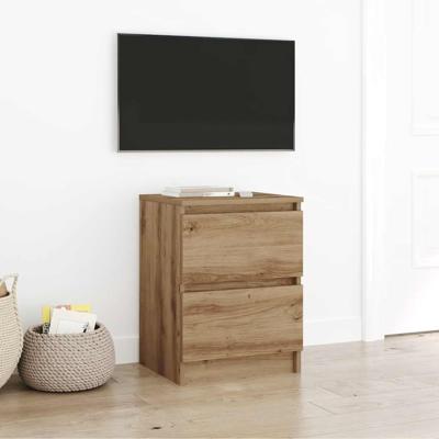 Tv-meubel 40x35x54 cm spaanplaat artisan eikenkleurig