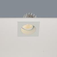 Inbouwspot Artdelight Venice 1 Lichts Large Vierkant LED 2700K Dimbaar Wit