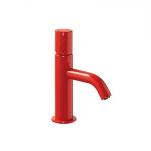 Wastafelmengkraan Tres Study Exclusive 19,5 cm 1-Knop Rond Rood