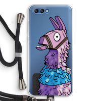 Lama: Honor 10 Transparant Hoesje met koord