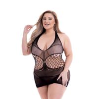 Jurk Baci Lingerie Zwart (Queen size)
