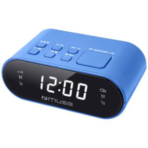 Muse M-10 BL Wekkerradio VHF (FM), FM Wekfunctie Blauw