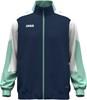 JAKO 9870 Geweven Jas Dynamic - Marine/Wit/Munt - XL