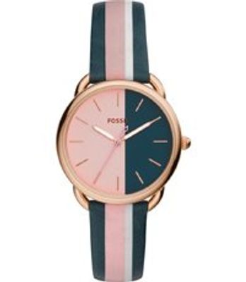Horlogeband Fossil ES4492 Leder Multicolor 16mm