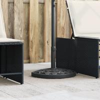 VidaXL Parasolvoet voor stok van ø38 / 48 mm 9 kg halfrond