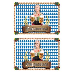 Papieren placemats Oktoberfest 40x stuks