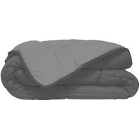 Quilt Microfiber 400g / m² CALGARY Staal en zilver 240x260cm