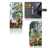 Telefoonhoesje | Met pasjeshouder | voor Motorola Edge 30 Neo Jungle