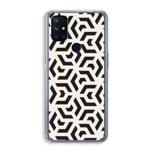 Crazy pattern: OnePlus Nord N10 5G Transparant Hoesje