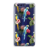 Kleurrijke papegaaien: Honor 9 Transparant Hoesje