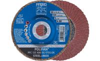 PFERD 67708125 PFC 125 A 80 SG STEELOX Lamellenschijf Diameter 125 mm Boordiameter 22.23 mm RVS, Staal 10 stuk(s)