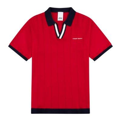 Johan Cruyff - Retro Sport Polo Shirt - Rood