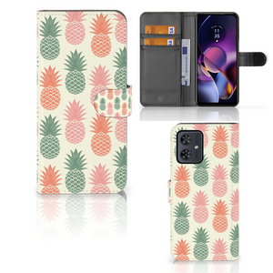 Motorola Moto G54 Book Cover Ananas