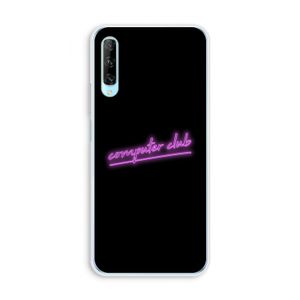 Vice Black: Huawei P Smart Pro Transparant Hoesje