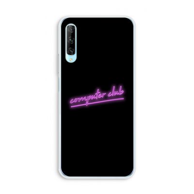 Vice Black: Huawei P Smart Pro Transparant Hoesje