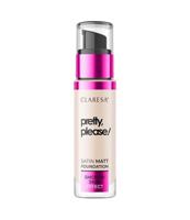 Claresa satin matt foundation pretty, please! 01 fair light 34gr.