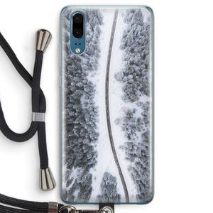 Snøfall: Huawei P20 Transparant Hoesje met koord